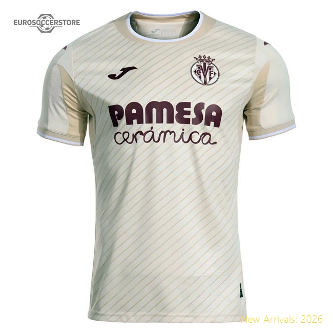 2025-2026 Villarreal Away Shirt-The Soccer Shirt Hub