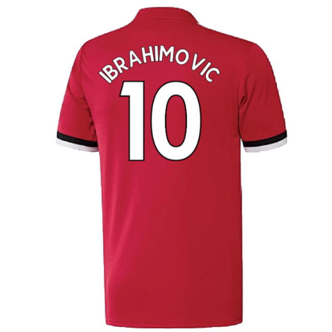 Manchester United 2017-18 Home Shirt ((Excellent) 4-5 Year) (Ibrahimovic 10)-The Soccer Shirt Hub