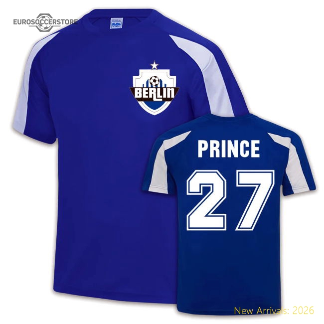 Hertha Berlin Sports Training Jersey (Kevin Prince Boateng 27)-The Soccer Shirt Hub