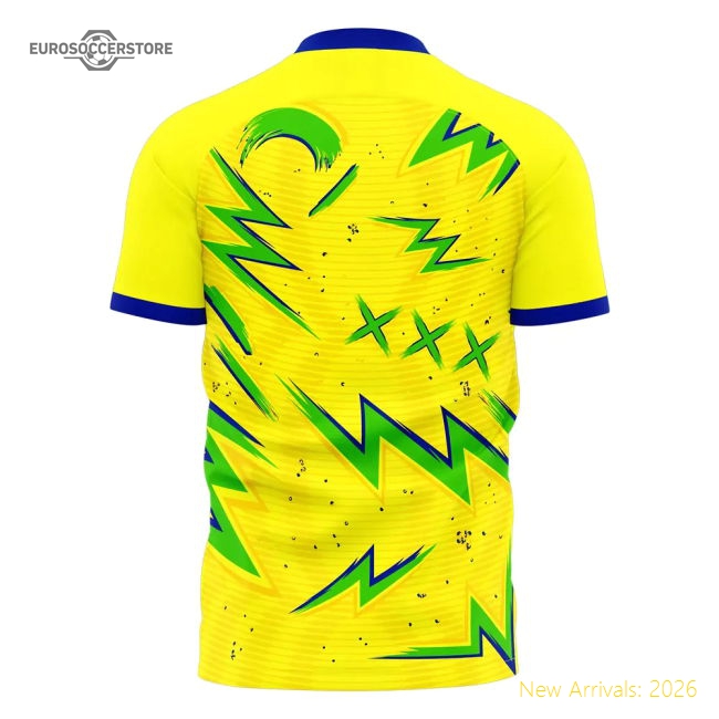 2025-2026 Brazil Concept Pre-Match Shirt Womens-The Soccer Shirt Hub