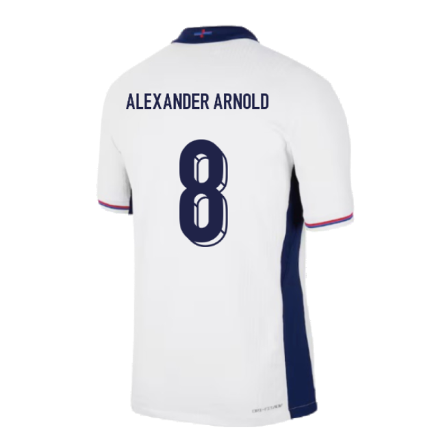 2024-2025 England Home Match Dri-Fit ADV Authentic Shirt (Alexander Arnold 8)-The Soccer Shirt Hub