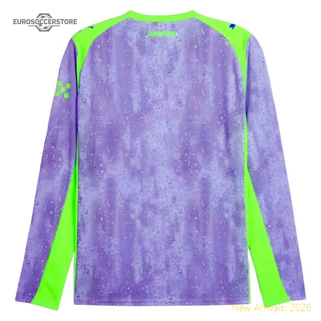 2025-2026 Man City Long Sleeve Third Shirt-The Soccer Shirt Hub