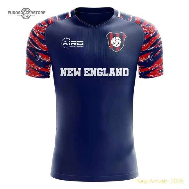 2025-2026 New England Home Concept Football Shirt-The Soccer Shirt Hub