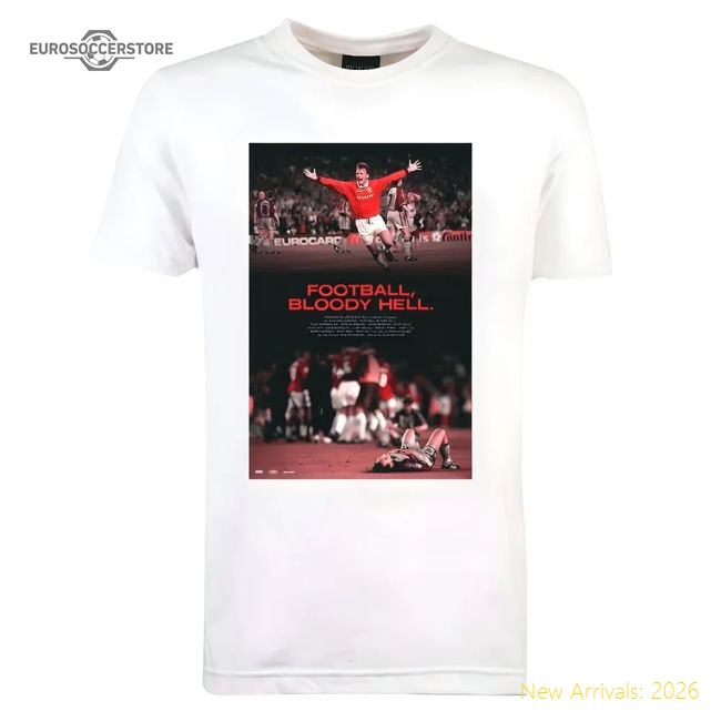 Pennarello: Football, bloody hell. 1999 - White-The Soccer Shirt Hub