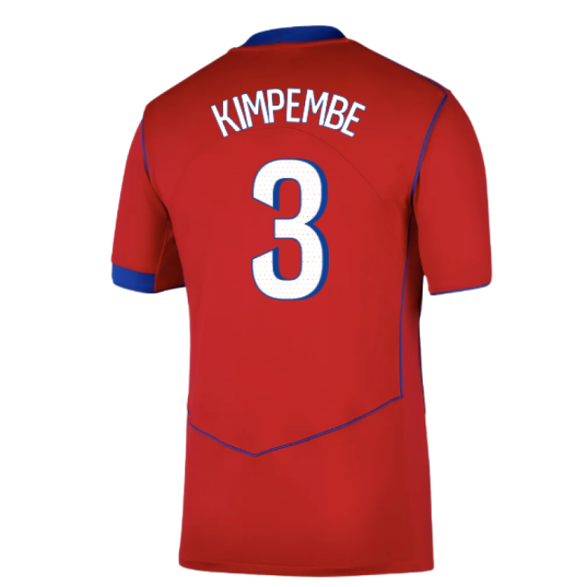 2025-2026 PSG Third Shirt (Kimpembe 3)-The Soccer Shirt Hub