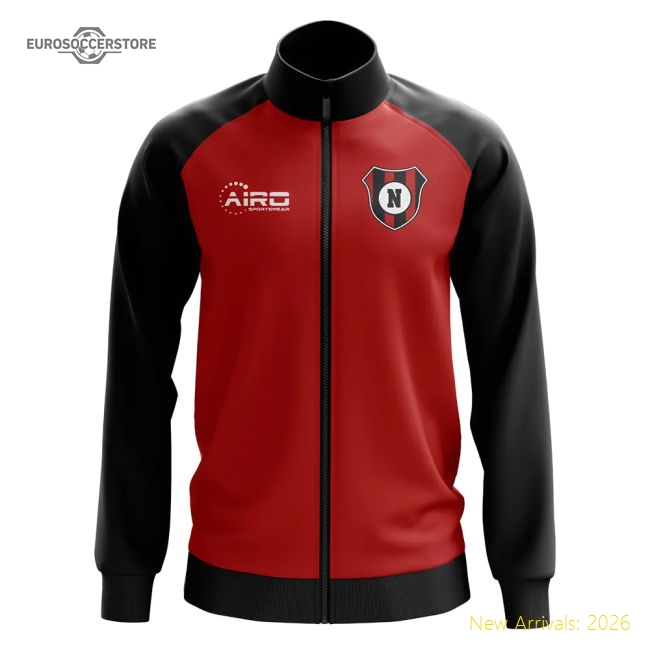 Newells Old Boys Concept Football Track Jacket (Red)-The Soccer Shirt Hub