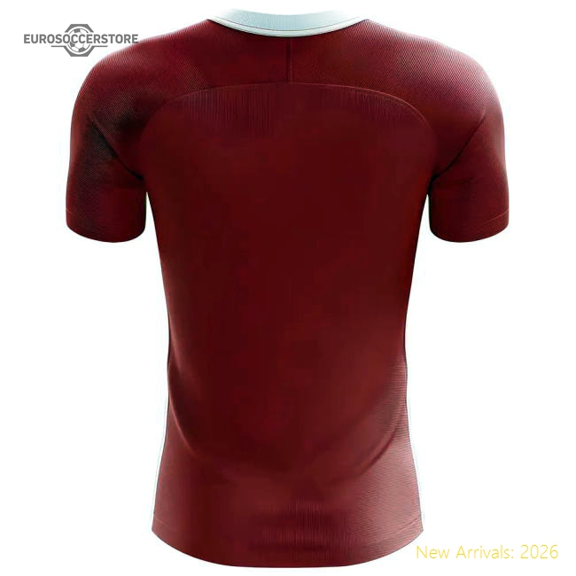 2025-2026 Austria Flag Concept Football Shirt - Womens-The Soccer Shirt Hub