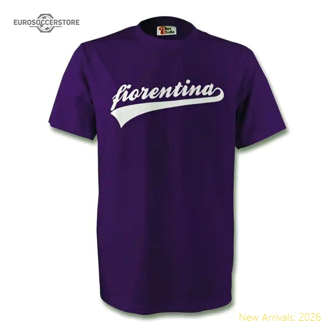 Fiorentina Signature Tee (purple)-The Soccer Shirt Hub
