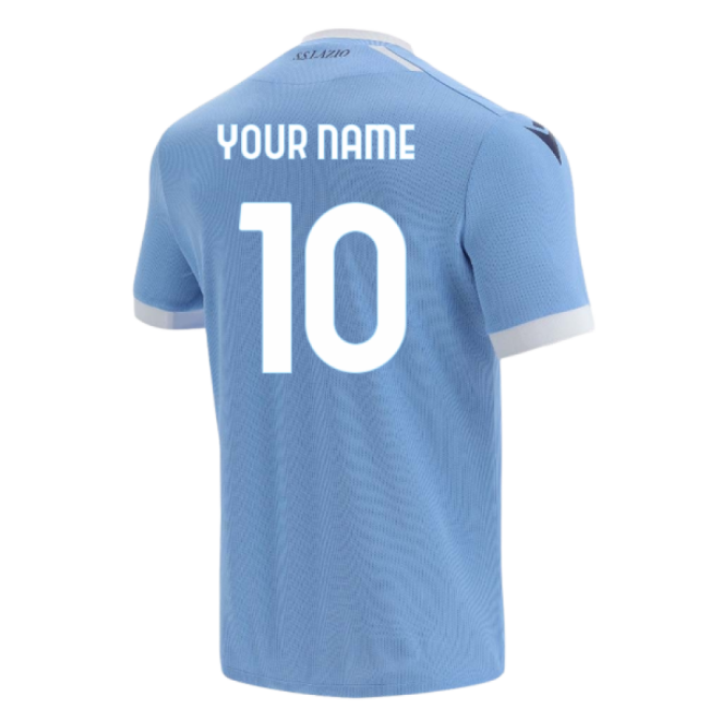2021-2022 Lazio Home Shirt (Your Name)-The Soccer Shirt Hub