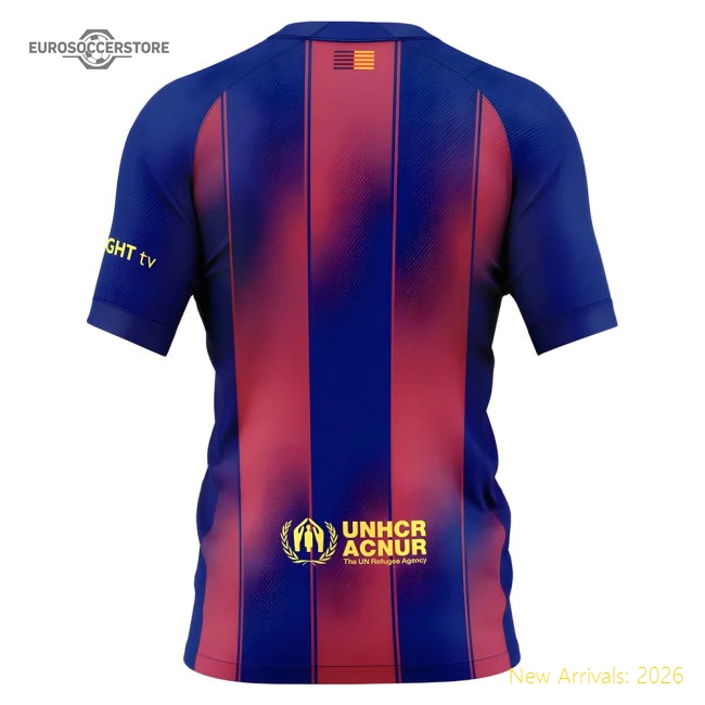 2025-2026 Barcelona Home Shirt (Kids)-The Soccer Shirt Hub