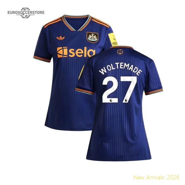 2025-2026 Newcastle Third Shirt (Womens) (Woltemade 27)-The Soccer Shirt Hub
