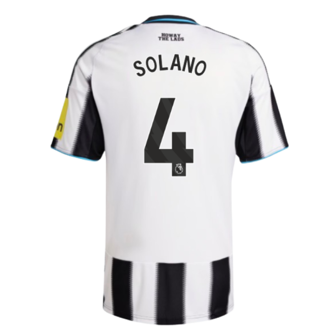 2025-2026 Newcastle Home Shirt (Solano 4)-The Soccer Shirt Hub