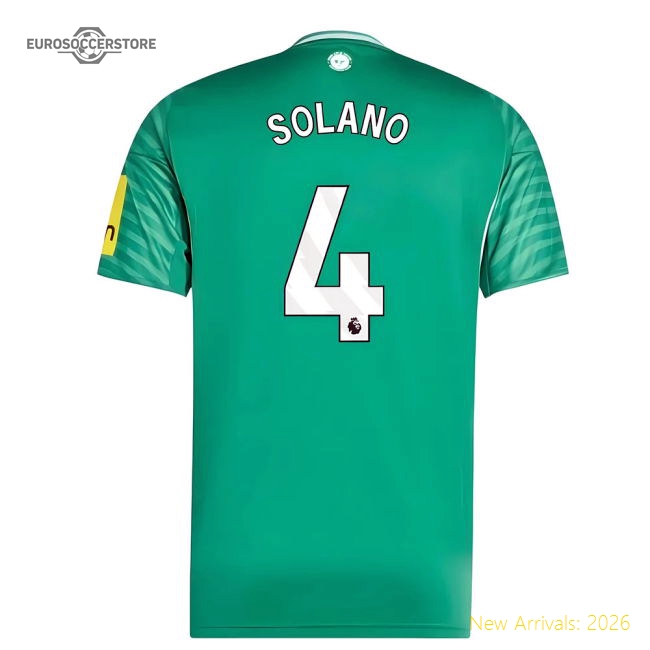 2025-2026 Newcastle Away Shirt (Solano 4)-The Soccer Shirt Hub