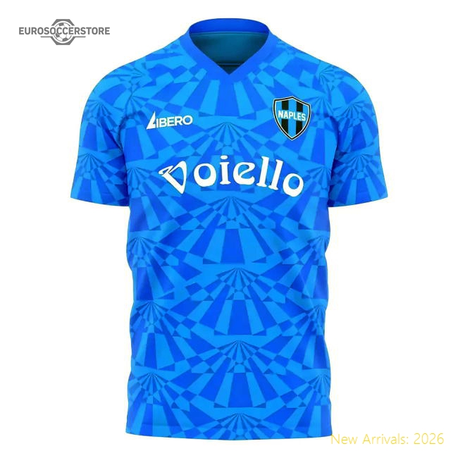 Napoli 1990s Home Concept Football Kit (Libero) - Womens-The Soccer Shirt Hub