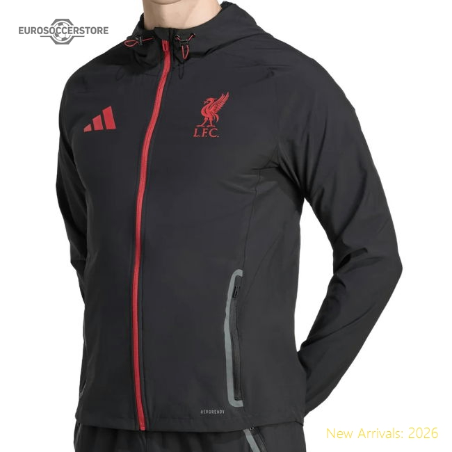 2025-2026 Liverpool Competition Vis Tech Jacket (Black)-The Soccer Shirt Hub