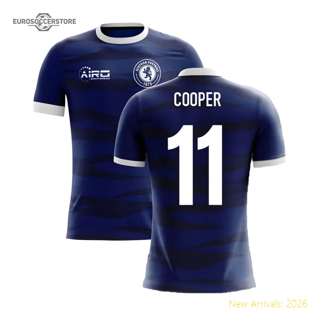 2025-2026 Scotland Airo Concept Home Shirt (Cooper 11)-The Soccer Shirt Hub