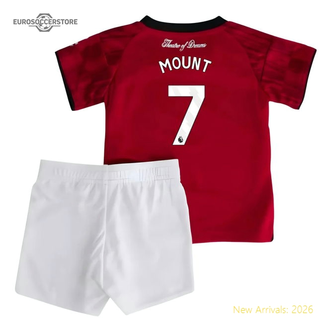 2025-2026 Man Utd Home Baby Kit (Mount 7)-The Soccer Shirt Hub