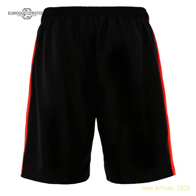2016-2017 Liverpool Woven Training Shorts (Black) - Kids-The Soccer Shirt Hub
