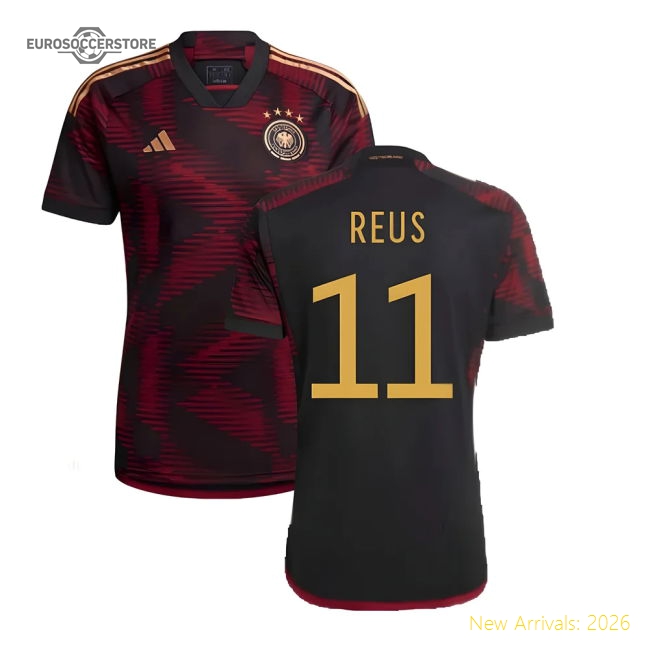 2022-2023 Germany Away Shirt (REUS 11)-The Soccer Shirt Hub