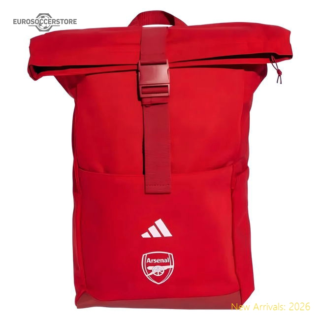2025-2026 Arsenal Backpack (Red)-The Soccer Shirt Hub