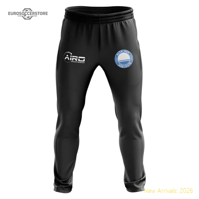 Altai Republic Concept Football Training Pants (Black)-The Soccer Shirt Hub