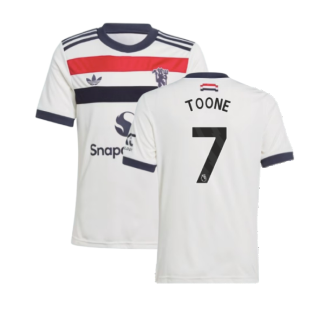 2024-2025 Man Utd Third Shirt (Kids) (Toone 7)-The Soccer Shirt Hub