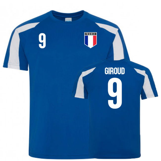 France Sports Training Jersey (Giroud 9)-The Soccer Shirt Hub