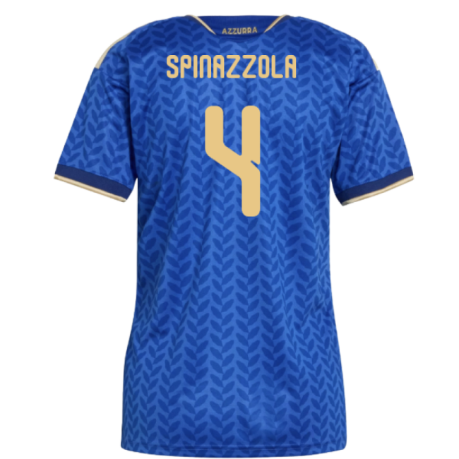 2026-2027 Italy Home Shirt (Womens) (Spinazzola 4)-The Soccer Shirt Hub
