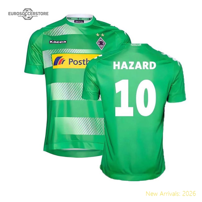 Borussia Monchengladbach 2016-18 Away Shirt ((Very Good) XL) (Hazard 10)-The Soccer Shirt Hub