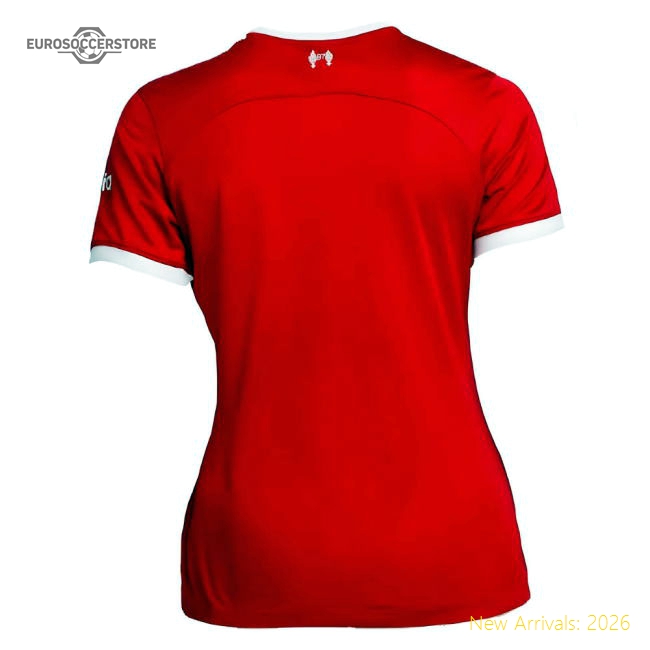2023-2024 Liverpool Home Shirt (Ladies)-The Soccer Shirt Hub
