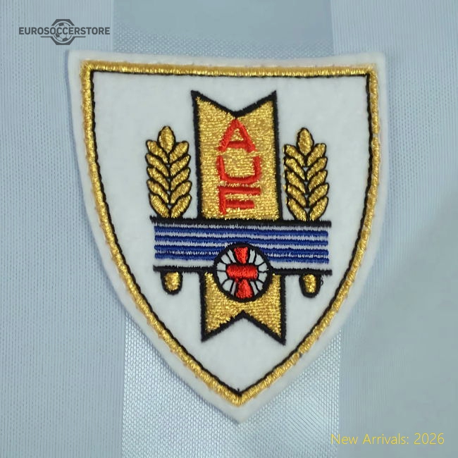 Uruguay 1986 World Cup Retro Football Shirt - Sky-The Soccer Shirt Hub