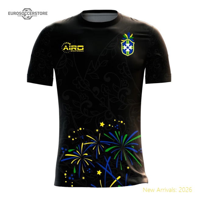 2025-2026 Brazil Third Concept Football Shirt (Pele 10)-The Soccer Shirt Hub