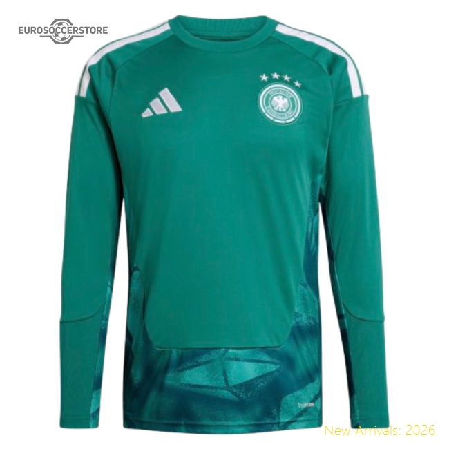 2026-2027 Germany Home Goalkeeper Shirt (Active Green)-The Soccer Shirt Hub