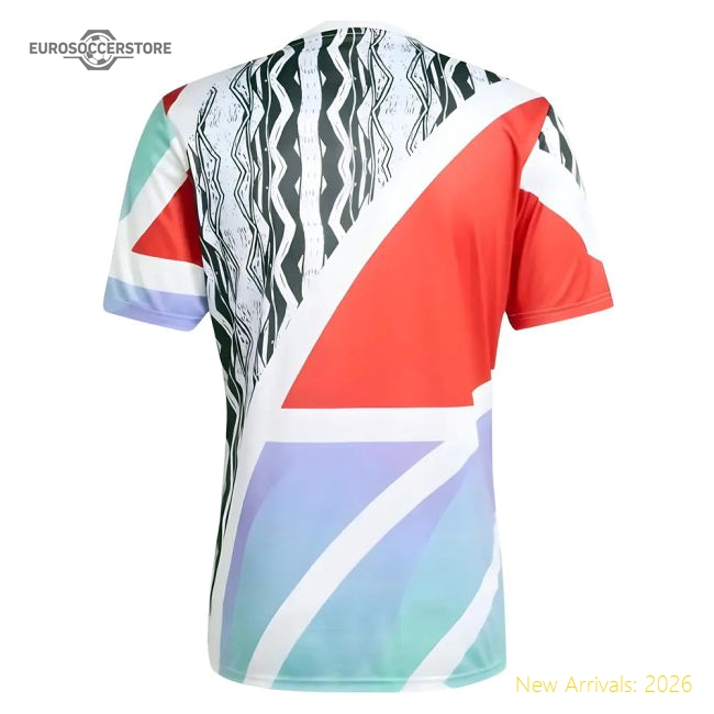 2024-2025 Arsenal Pre-Match Shirt (Scarlet)-The Soccer Shirt Hub