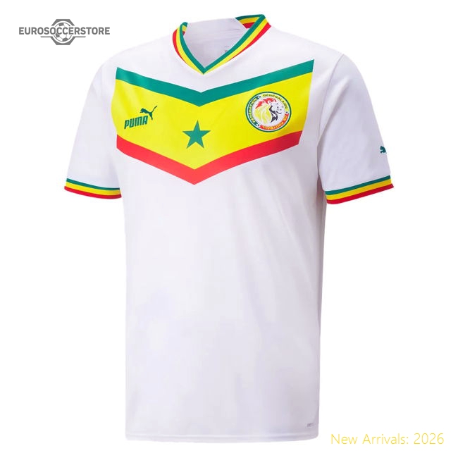2022-2023 Senegal Home Shirt (Your Name)-The Soccer Shirt Hub