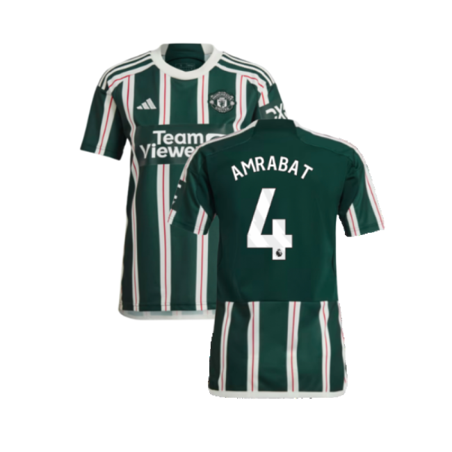 2023-2024 Man Utd Away Shirt (Amrabat 4)-The Soccer Shirt Hub
