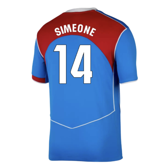2025-2026 Atletico Madrid Third Shirt (Simeone 14)-The Soccer Shirt Hub