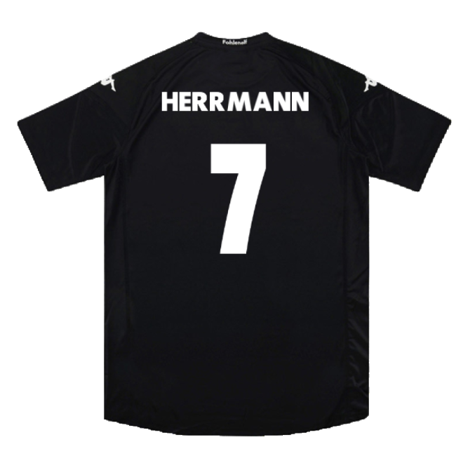 Borussia Monchengladbach 2017-18 Third Shirt ((Very Good) XL) (Herrmann 7)-The Soccer Shirt Hub