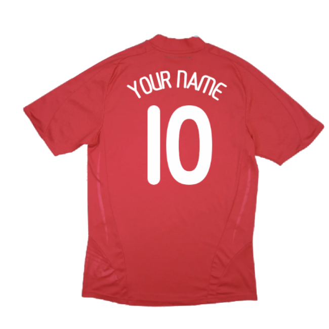 France 2008-10 Away Shirt ((Excellent) XL) (Your Name)-The Soccer Shirt Hub