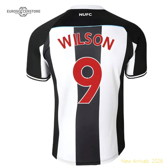 2021-2022 Newcastle United Home Shirt (WILSON 9)-The Soccer Shirt Hub