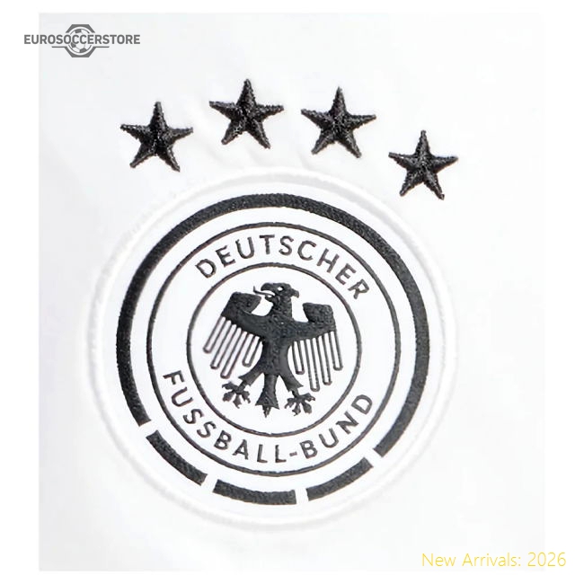 2024-2025 Germany Home Shorts (White)-The Soccer Shirt Hub