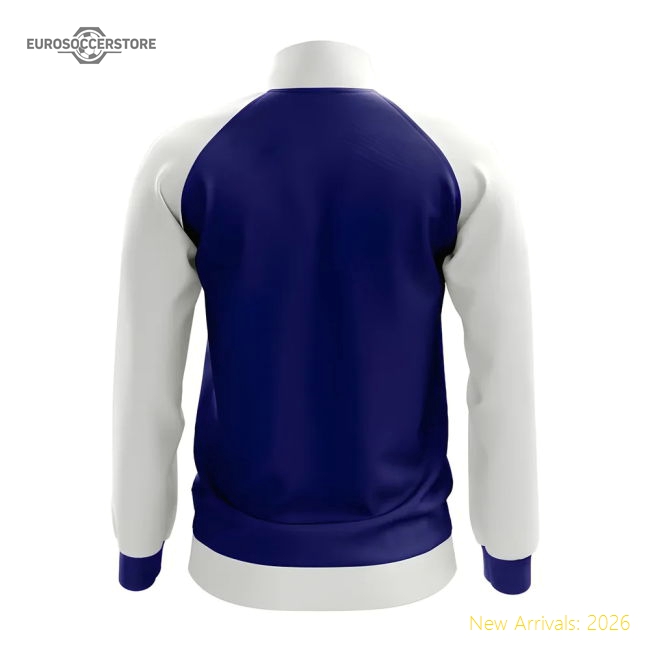 El Salvador Concept Football Track Jacket (Blue) - Kids-The Soccer Shirt Hub