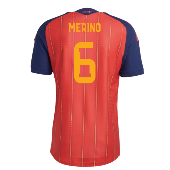 2026-2027 Spain Authentic Home Shirt (Merino 6)-The Soccer Shirt Hub