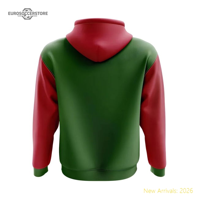 Suriname Concept Country Football Hoody (Green)-The Soccer Shirt Hub
