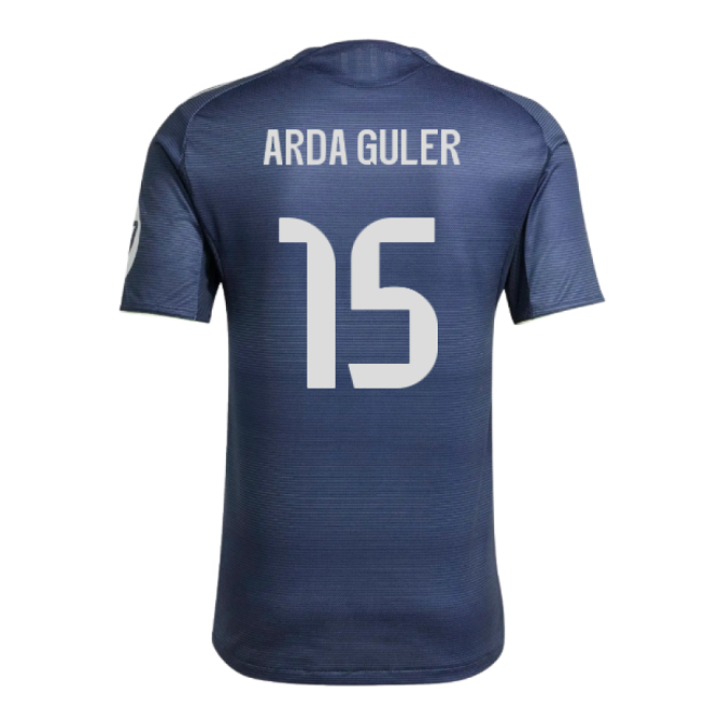 2025-2026 Real Madrid Authentic Away Shirt (Arda Guler 15)-The Soccer Shirt Hub