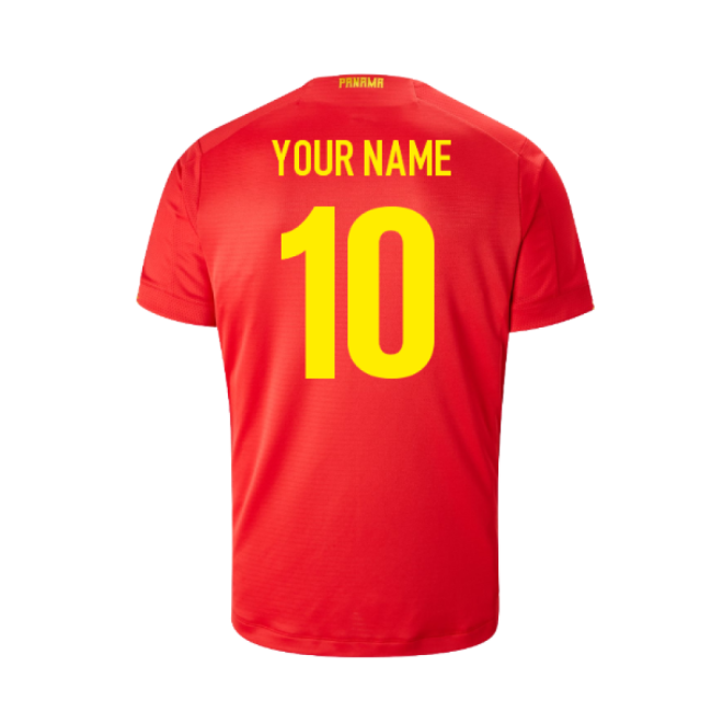 2019-2020 Panama Home Shirt (Your Name)-The Soccer Shirt Hub