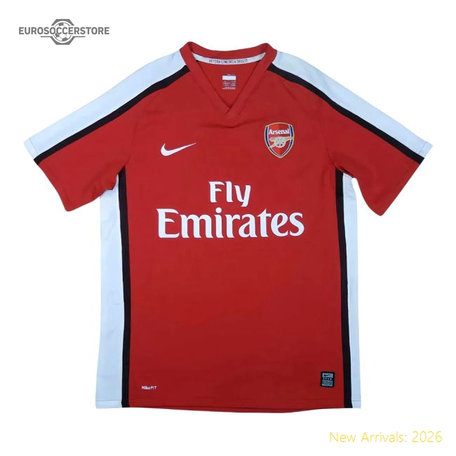 2008-2009 Arsenal Home Shirt-The Soccer Shirt Hub
