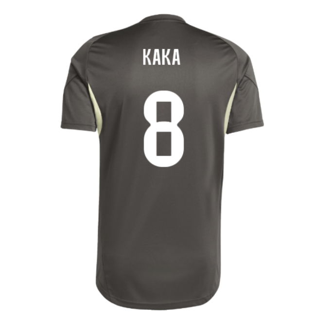 2025-2026 Real Madrid Training Jersey (Utility Grey) (Kaka 8)-The Soccer Shirt Hub