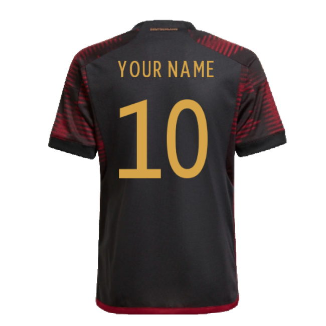 2022-2023 Germany Away Shirt (Kids) (Your Name)-The Soccer Shirt Hub