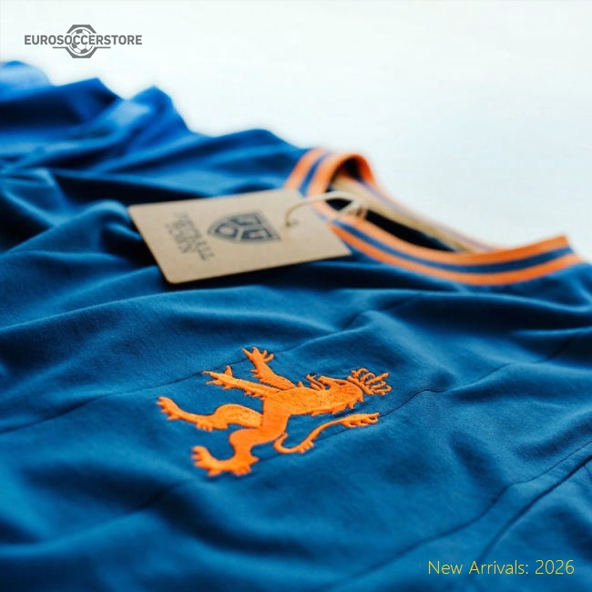 Vintage Holland De Leeuw Away SSoccer Jersey-The Soccer Shirt Hub